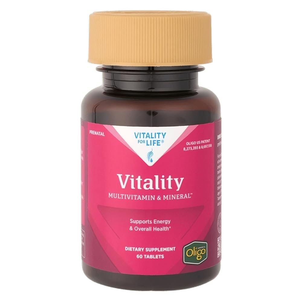 Melaleuca Multivitamin & Mineral Supplement for Prenatal (Women), Powered by Oligo 60 Tablets