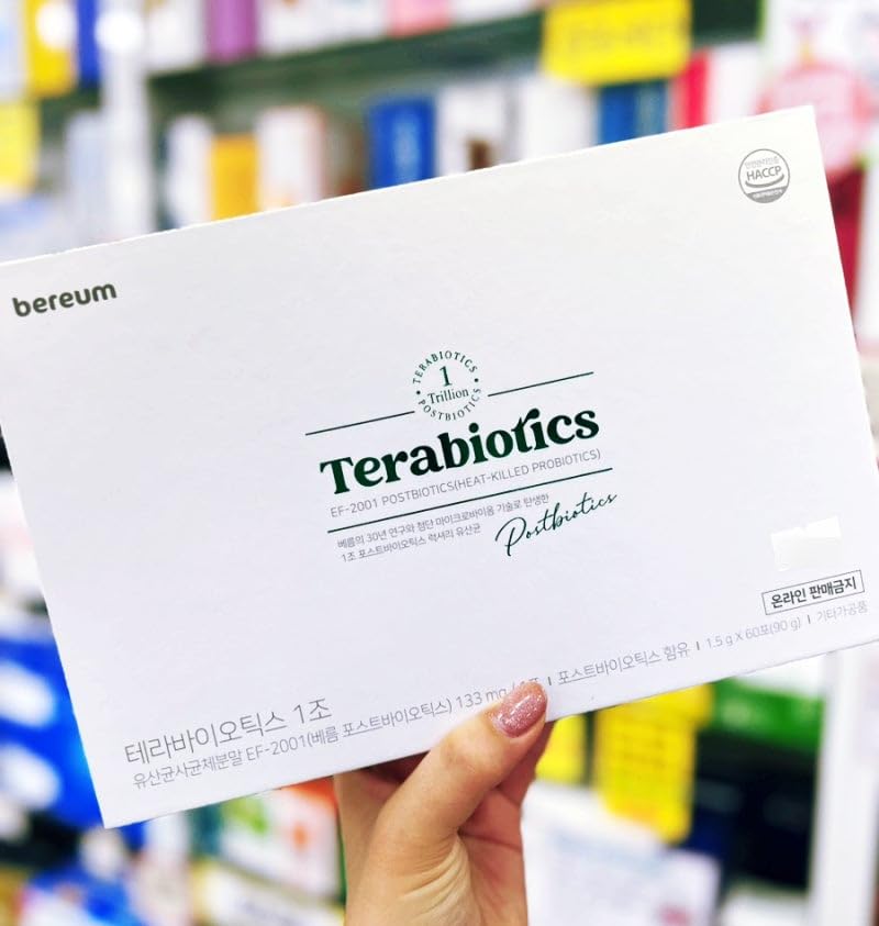 SEOULIFE Terabiotics 1 Trillion Postbiotic Stick Powder, 60 Sticks