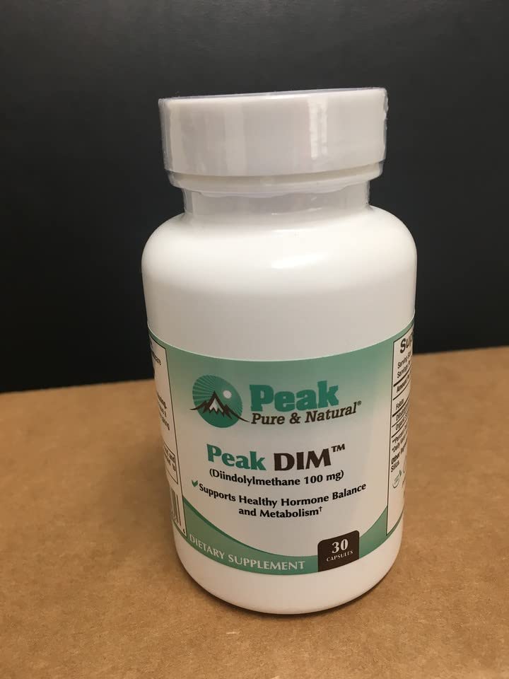 Peak Pure & Natural Peak DIM 100mg, 30 Capsules