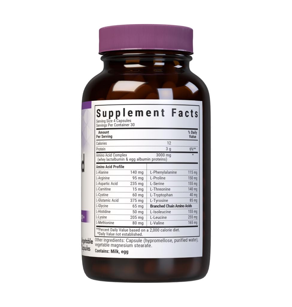 BlueBonnet Amino Acid 750 mg Capsule 120