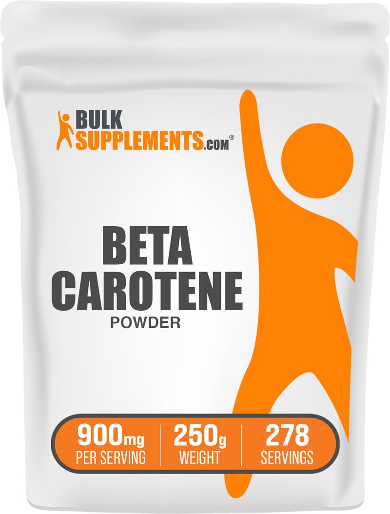 BulkSupplements Beta Carotene Powder 8.8 oz
