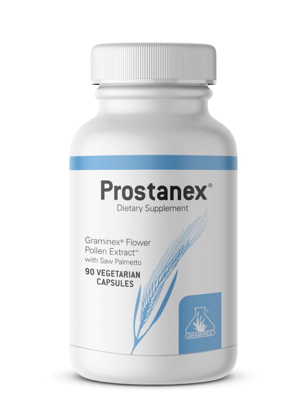 Graminex Prostanex Prostate Health Supplement Flower Pollen Extract Saw Palmetto, 90 Capsules
