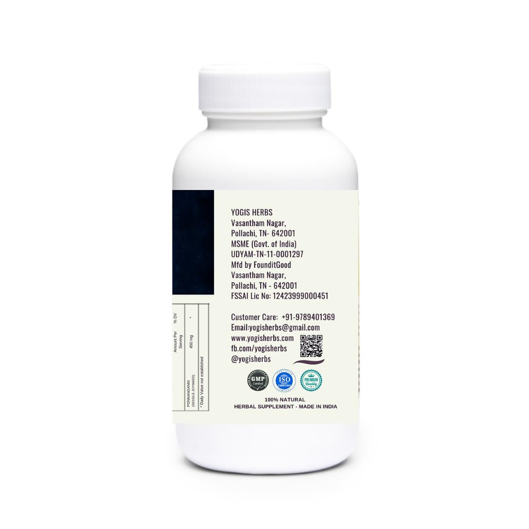 YOGIS HERBS Ponnanganni 90 Veg Capsules