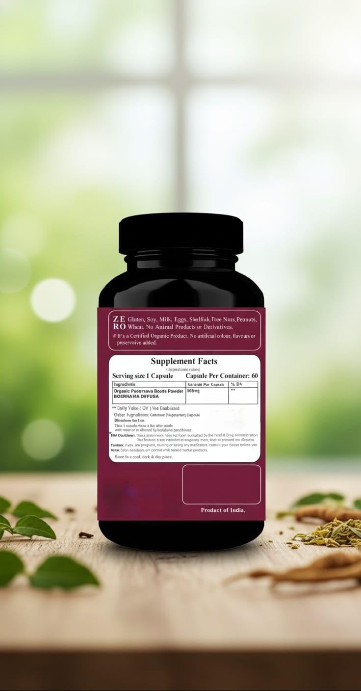 Generic Punarnava Capsules 60 Capsules