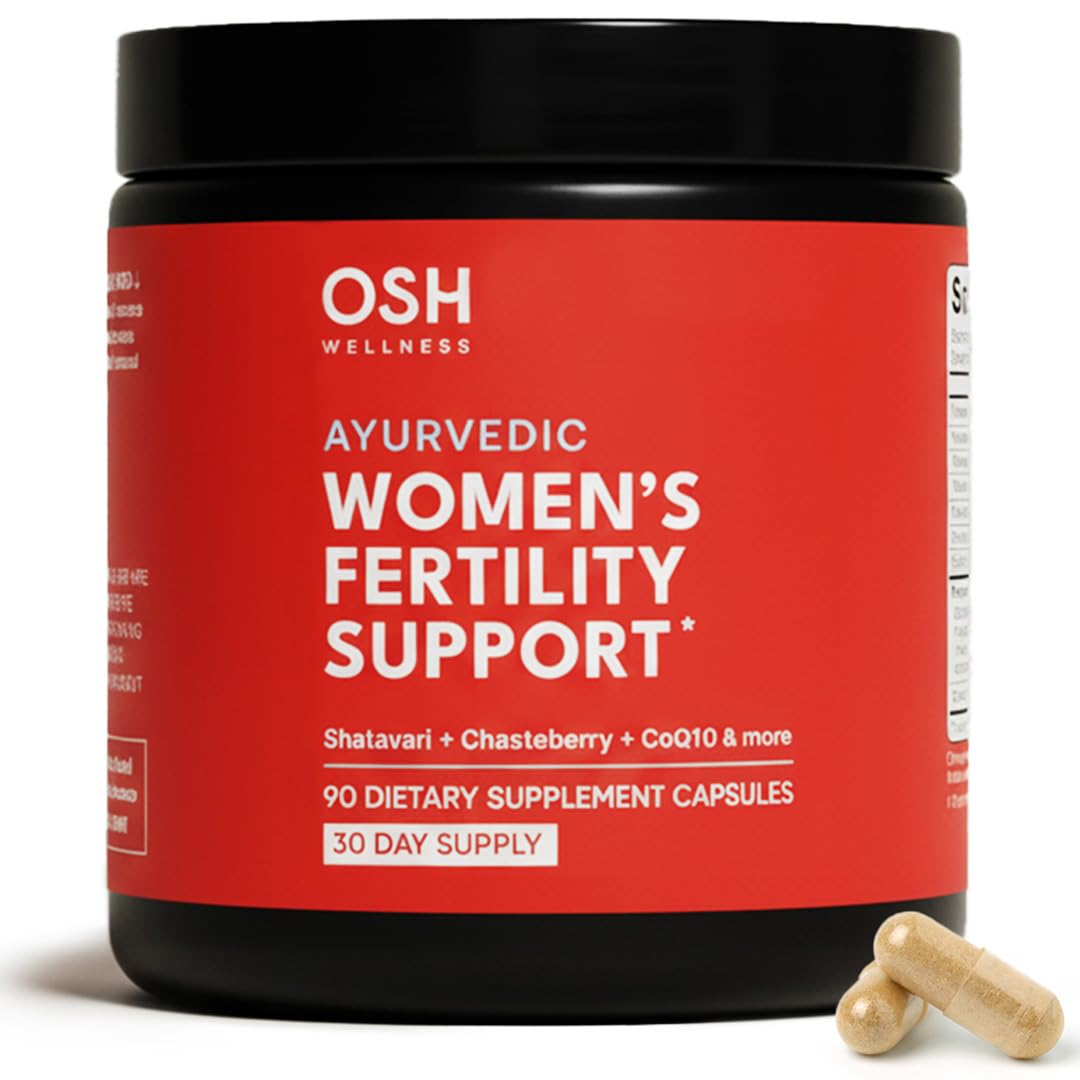Freshly Moms Ayurvedic Fertility Supplements for Women - 90 Capsules