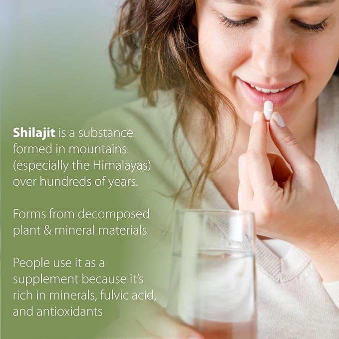 Tattva's Herbs Shilajit Herbal Supplement Capsule 120 Count