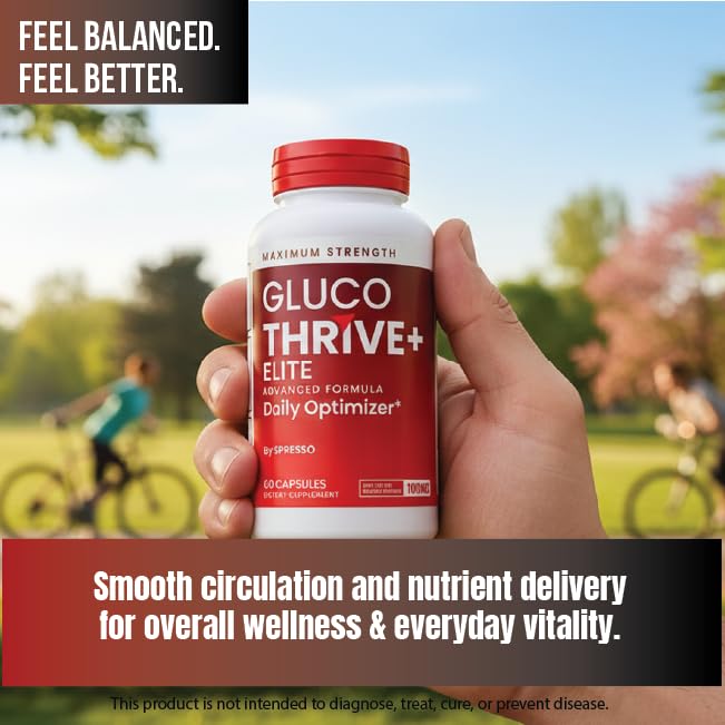 SPRESSO Gluco Thrive Capsules 120 Capsules
