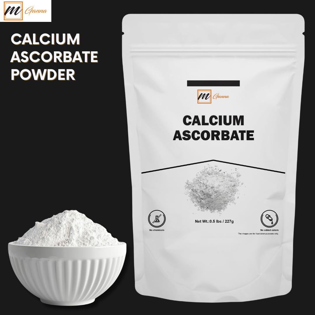 mGanna Calcium Ascorbate Powder 8 oz