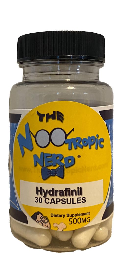 The Nootropic Nerd Hydrafinil Capsules 30 Capsules