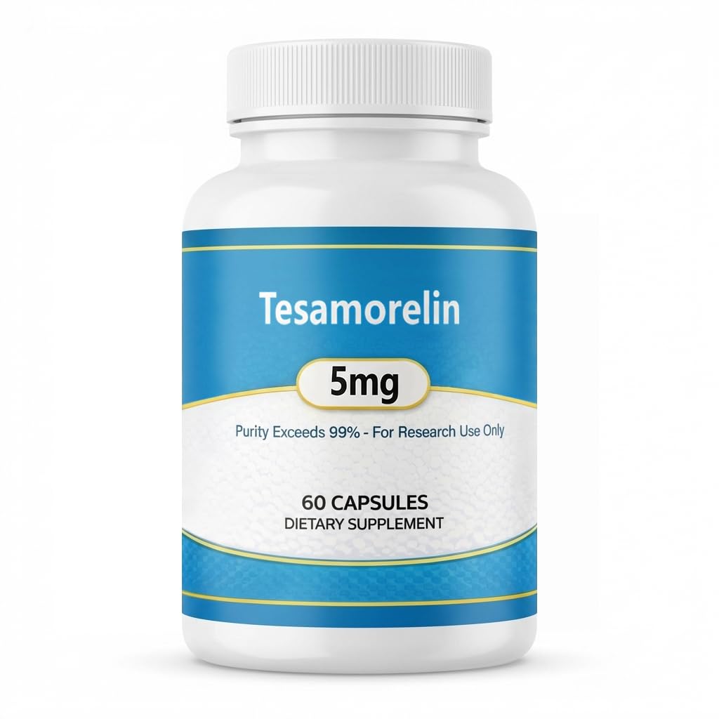 Caeltae Tesamorelin Research Peptide 5MG Capsule, 60 Count