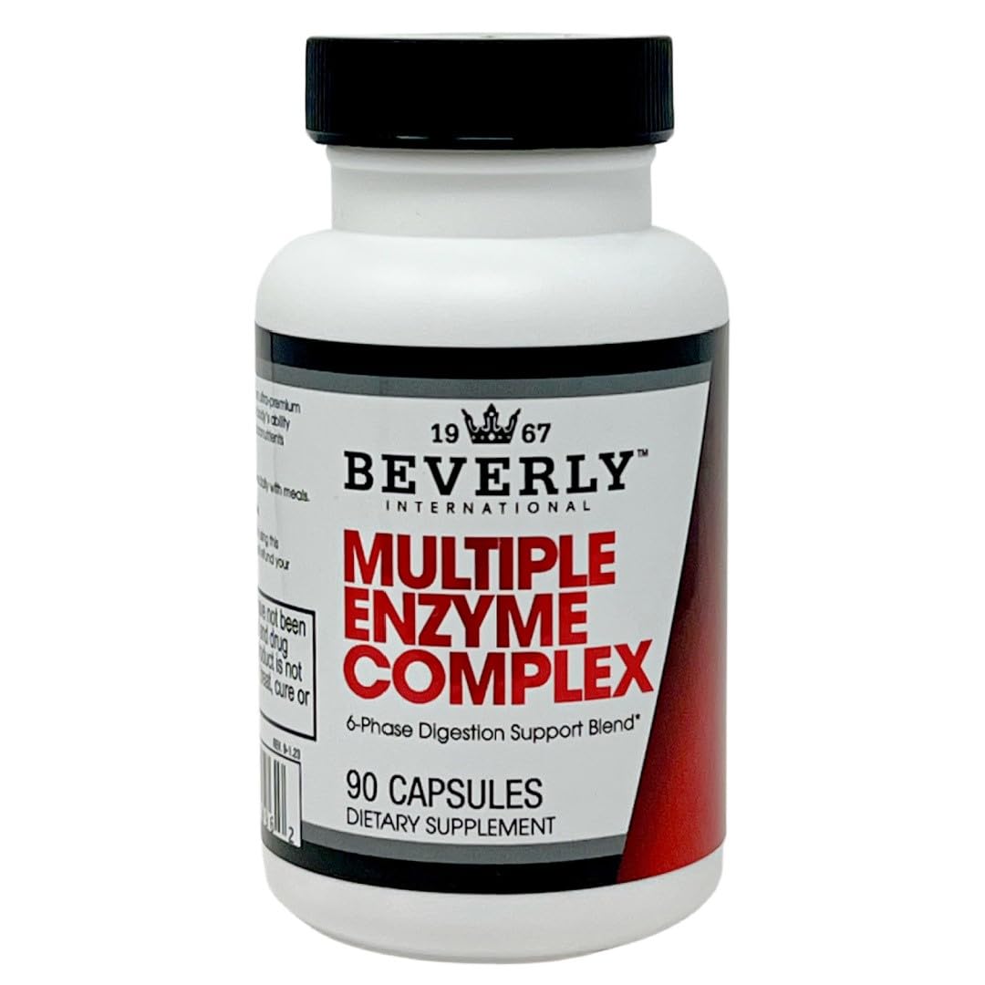 Beverly International MEC Multiple Enzyme Complex Capsules 90 Count