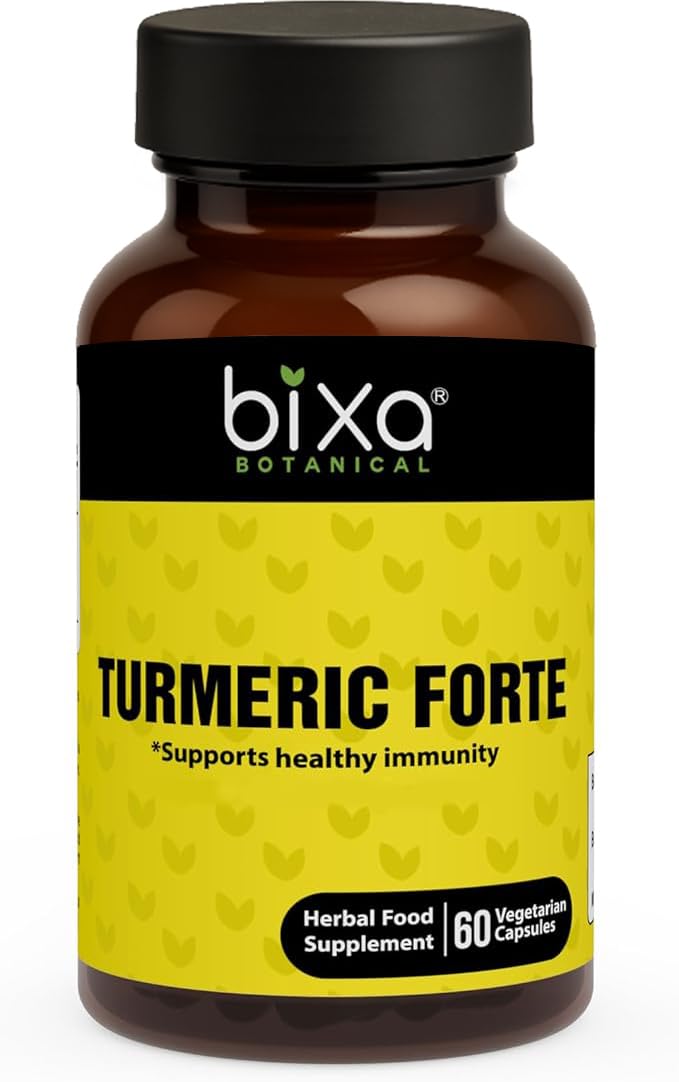 bixa BOTANICAL Turmeric Forte 60 Capsules