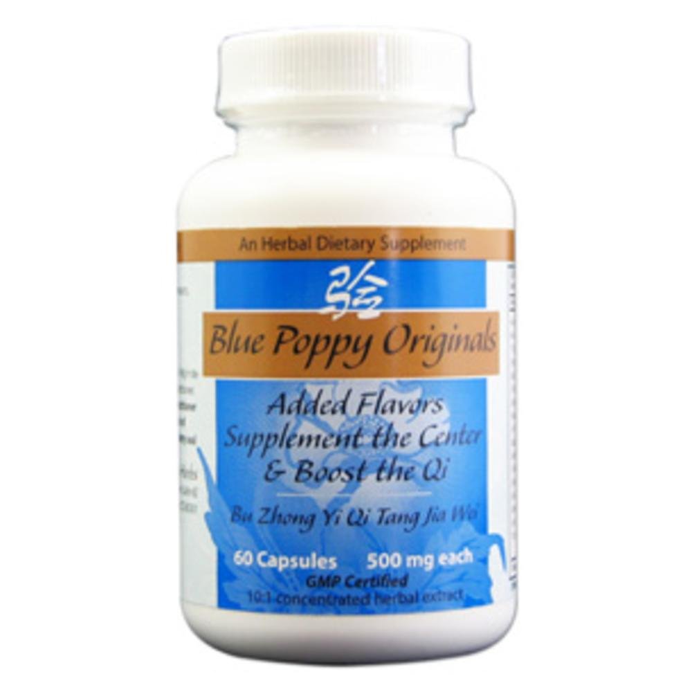 Blue Poppy Added Flavors Capsule, 60 Capsules