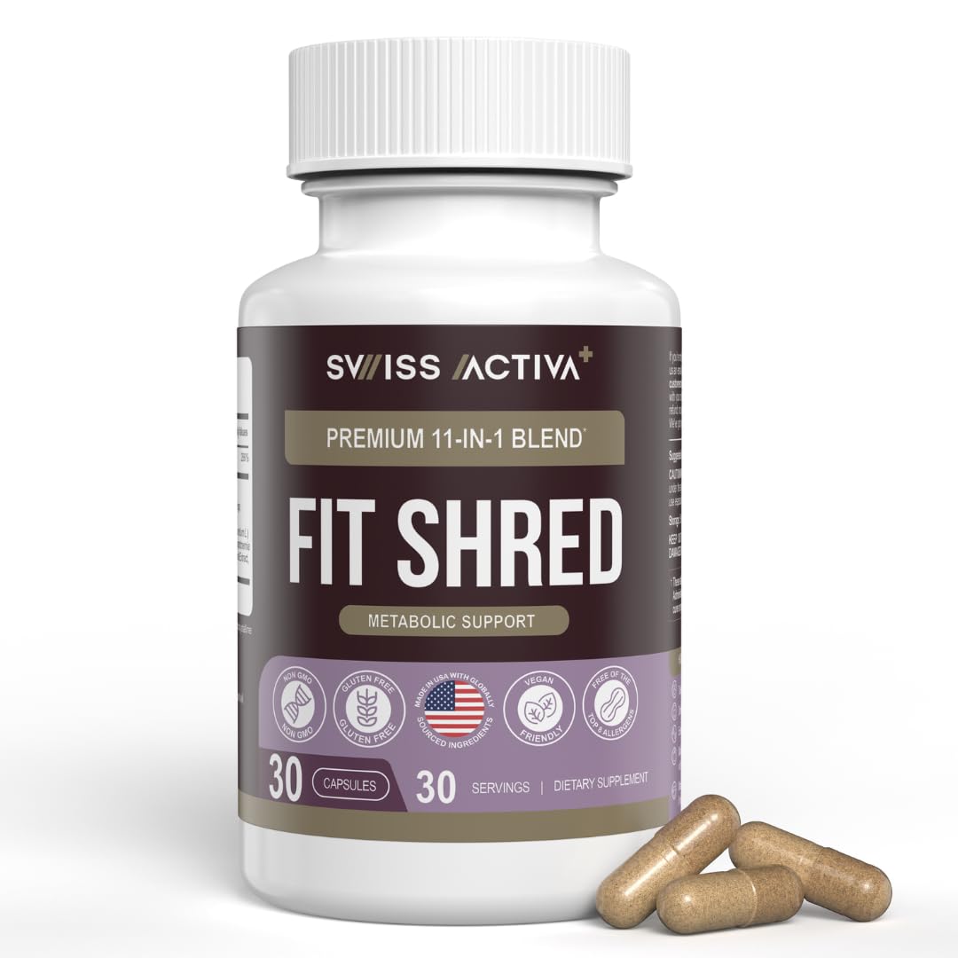 Swiss Activa+ Labs Fit Shred Capsules 30