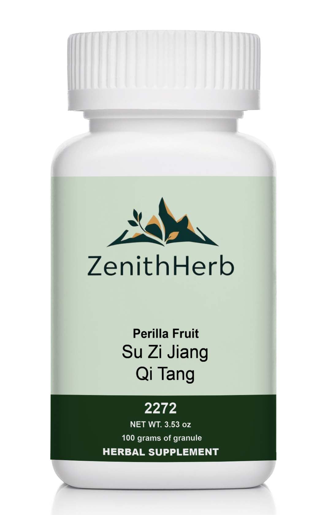 ZenithHerb Su Zi Jiang Qi Tang/Perilla Fruit Granule Powder, 3.53 Ounce