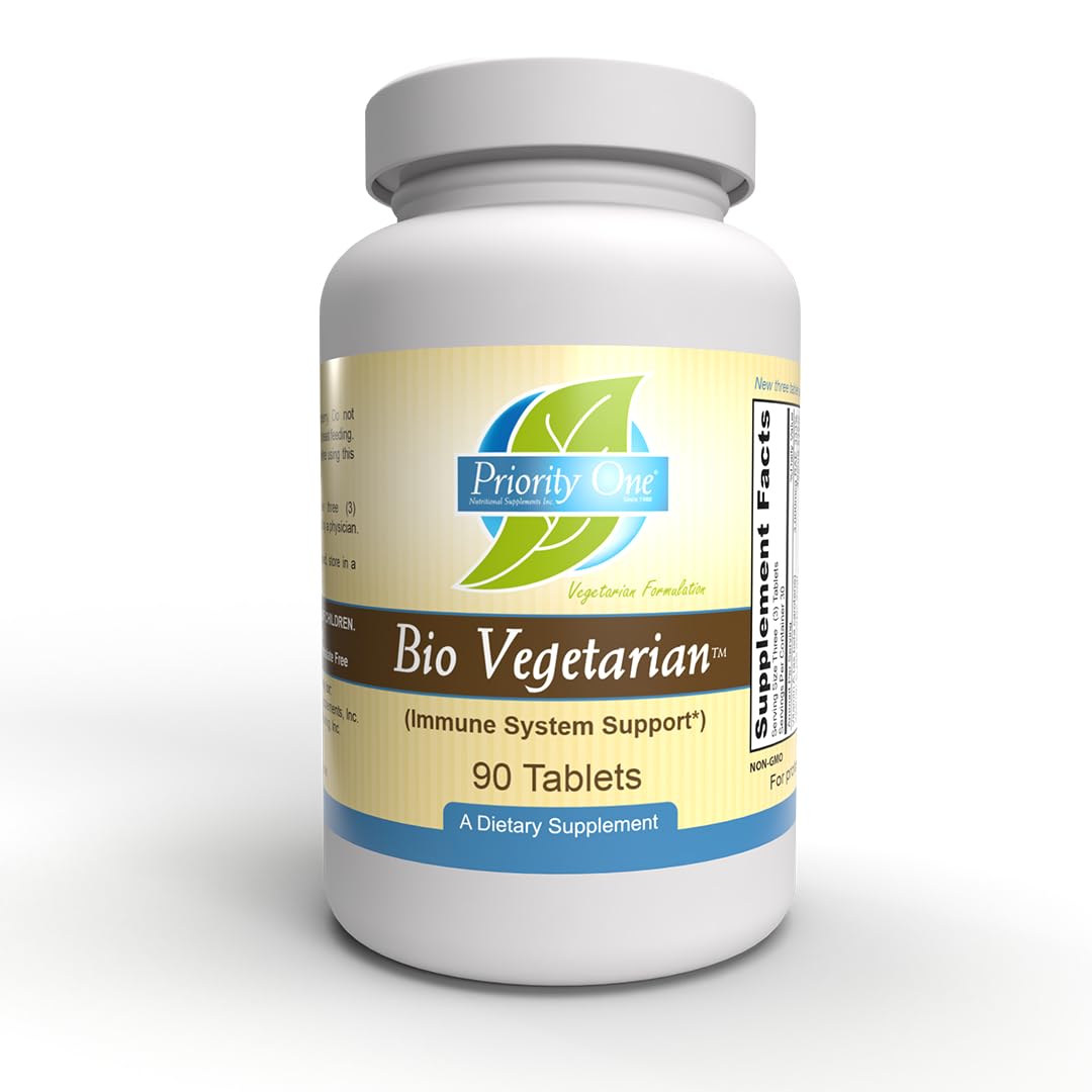 Priority One Bio Vegetarian 90 Tablets