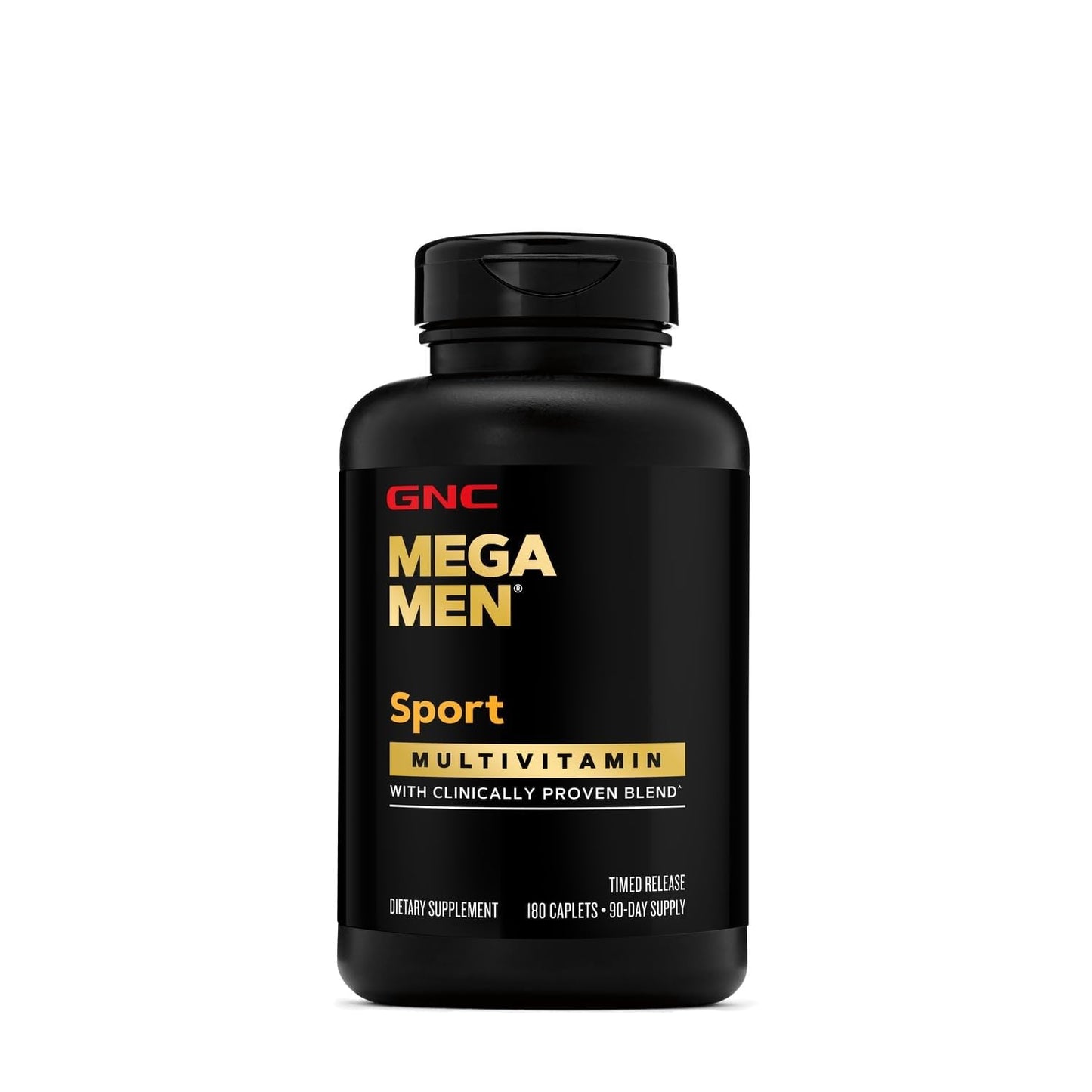 GNC Mega Men Sport Multivitamin for Men Caplets 180