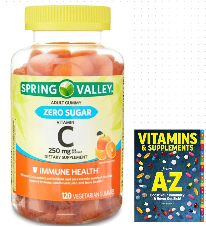 Adventure Home Vitamin C Gummies 250 mg Dietary Supplement, 120 Count