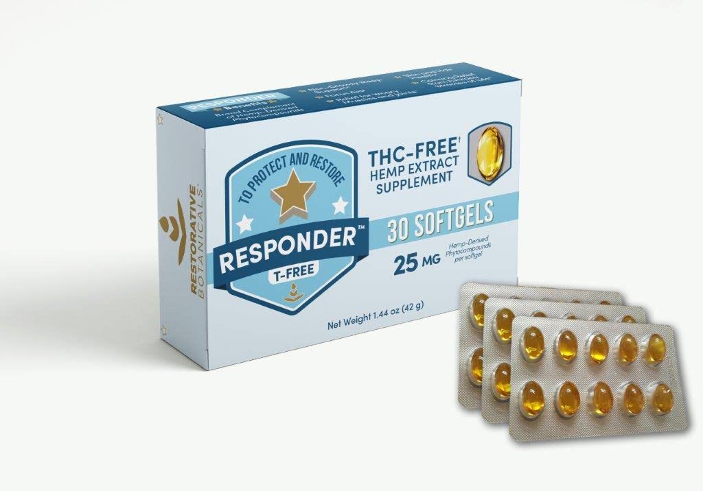 Restorative Botanicals Hemp Oil Softgels, 30 Count