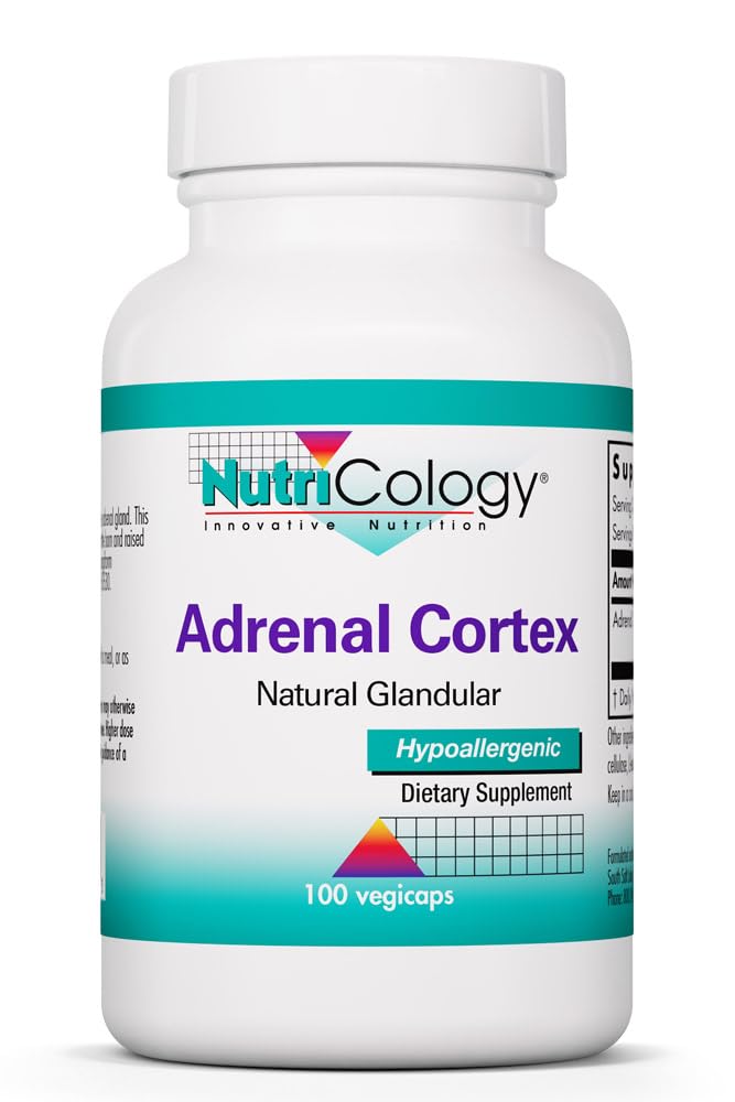 Allergy Research Group Adrenal Support Supplement for Men & Women Capsule 100 Count
