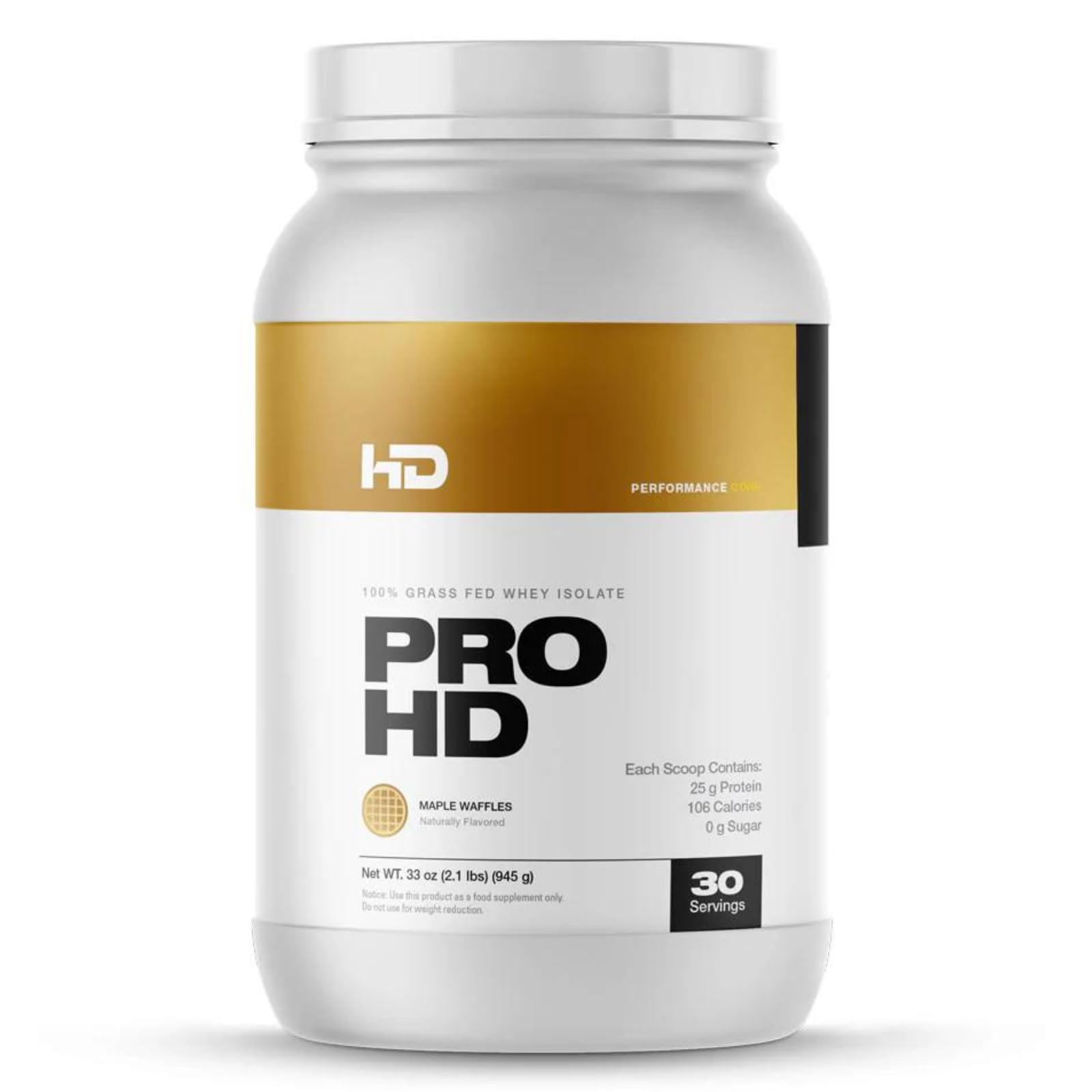 HD MUSCLE ProHD Protein Whey Isolate Powder, 33 Servings