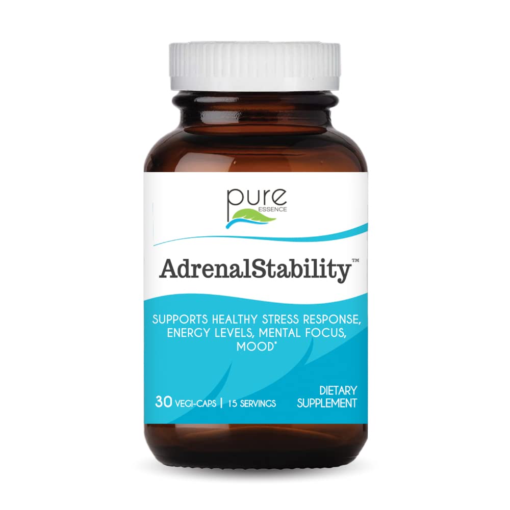 Pure Essence Labs Adrenal Stability Capsules 30 Count