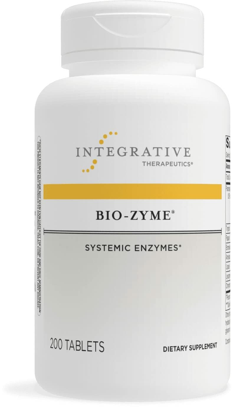 Integrative Therapeutics Bio-Zyme Pancreatic Enzyme Complex for Digestive Support 200 Tablets