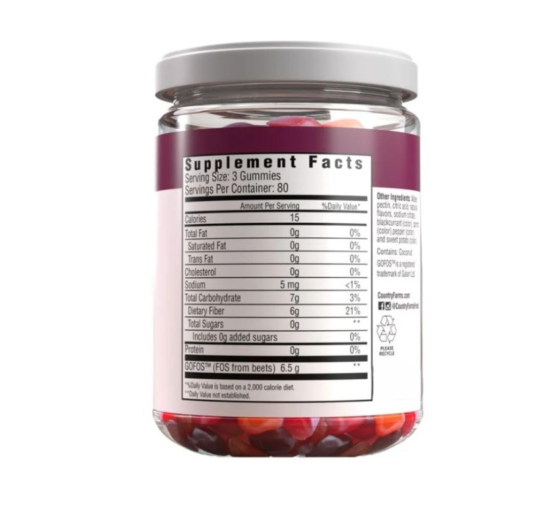 Generic G6 Fiber Gummies 240 CT