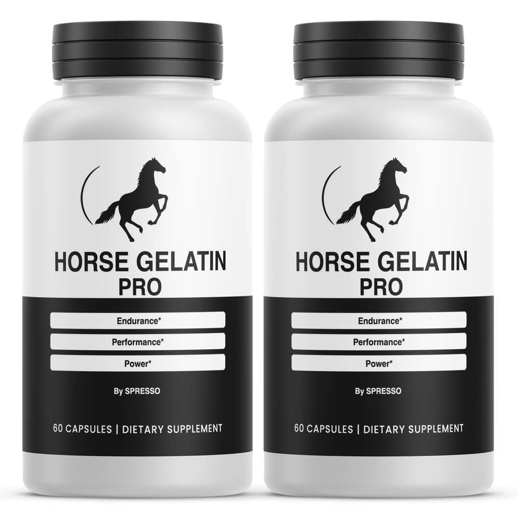 SPRESSO Horse Gelatin Capsules 120 Capsules