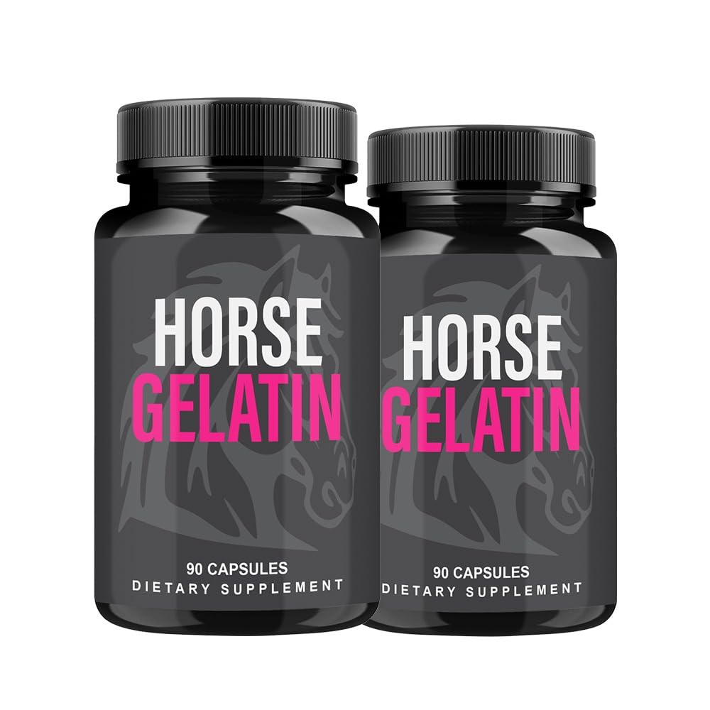 Nutradash Horse Gelatin Capsules 180
