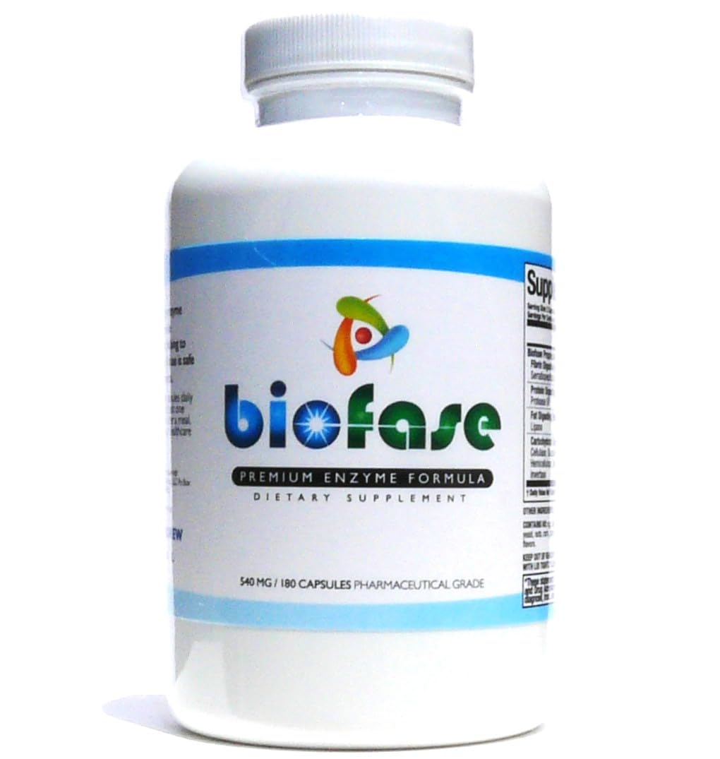 Biofase Premium Enzyme Formula 180 Capsules