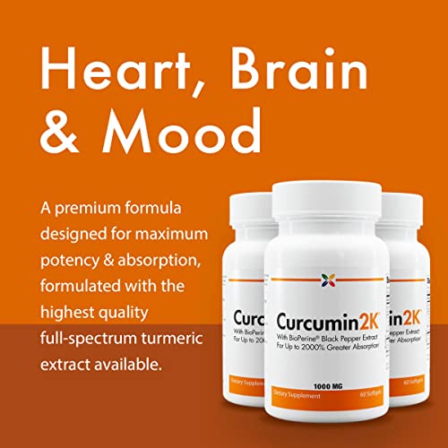 Stop Aging Now Curcumin2K Formula with Bioperine Capsules 180 Count