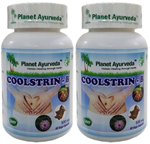 Planet Ayurveda Coolstrin B Capsules, 60 Capsules, Pack of 2