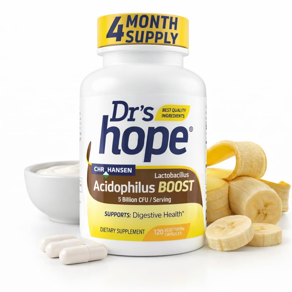 Dr’s Hope Lactobacillus Acidophilus Boost 5B CFU Capsules 120