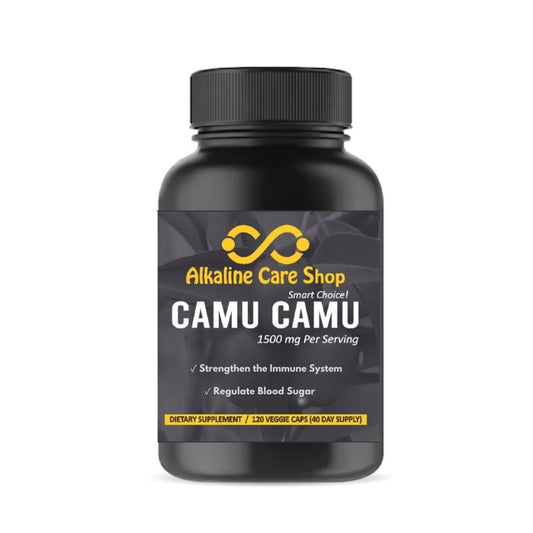 Alkaline Care Vitamin C from Camu Camu 1500mg Capsules, 120 Veggie Capsules