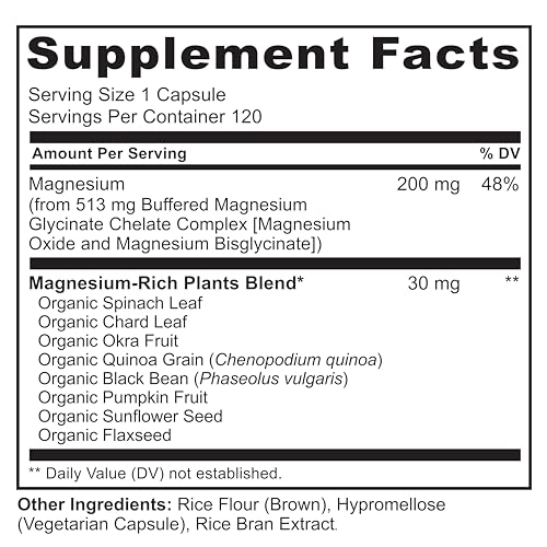 Naturelo Vitamin B Complex with Fruit & Vegetable Blend and Magnesium Glycinate Chelate Complex - 240 Capsules Bundle