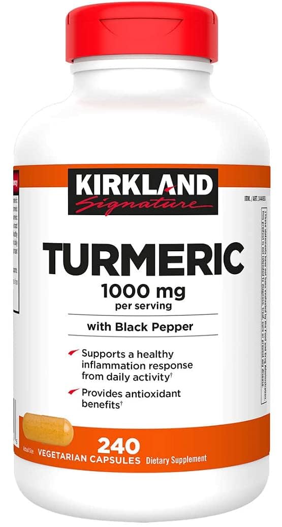 Unknown Just Grown Turmeric 1000 mg Capsules 240