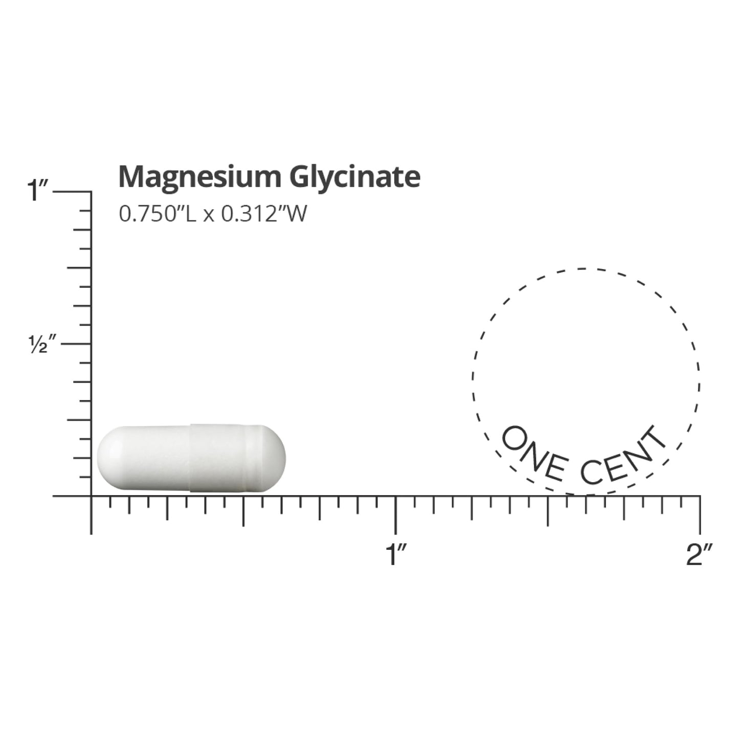DOCTORS' PREFERRED High Potency Magnesium Glycinate Complex Capsule, 120 Count