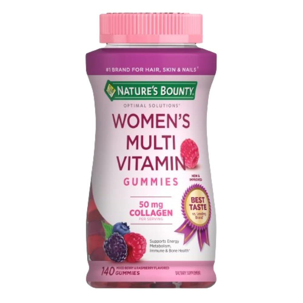 Nature's Bounty Optimal Solutions Women's Multivitamin Gummies, 140 Count