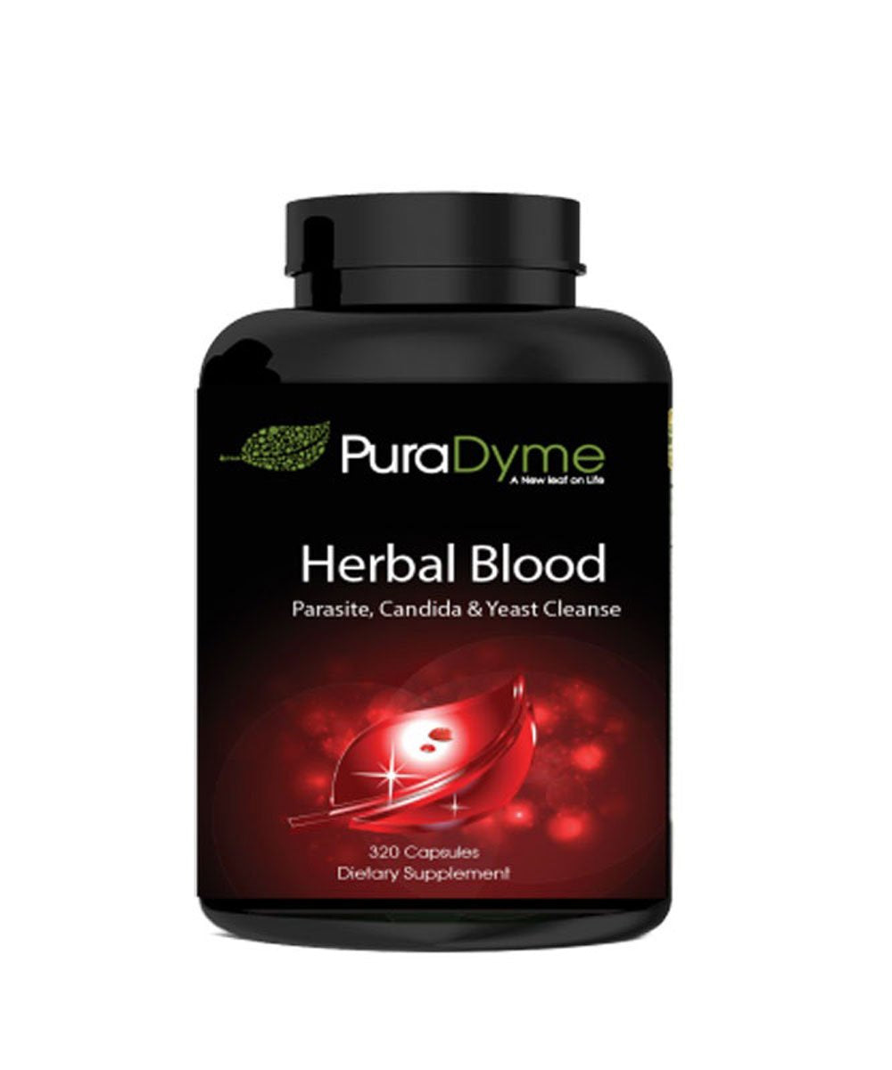 PuraDyme Herbal Blood - Herbs in My Blood, 320 Capsules