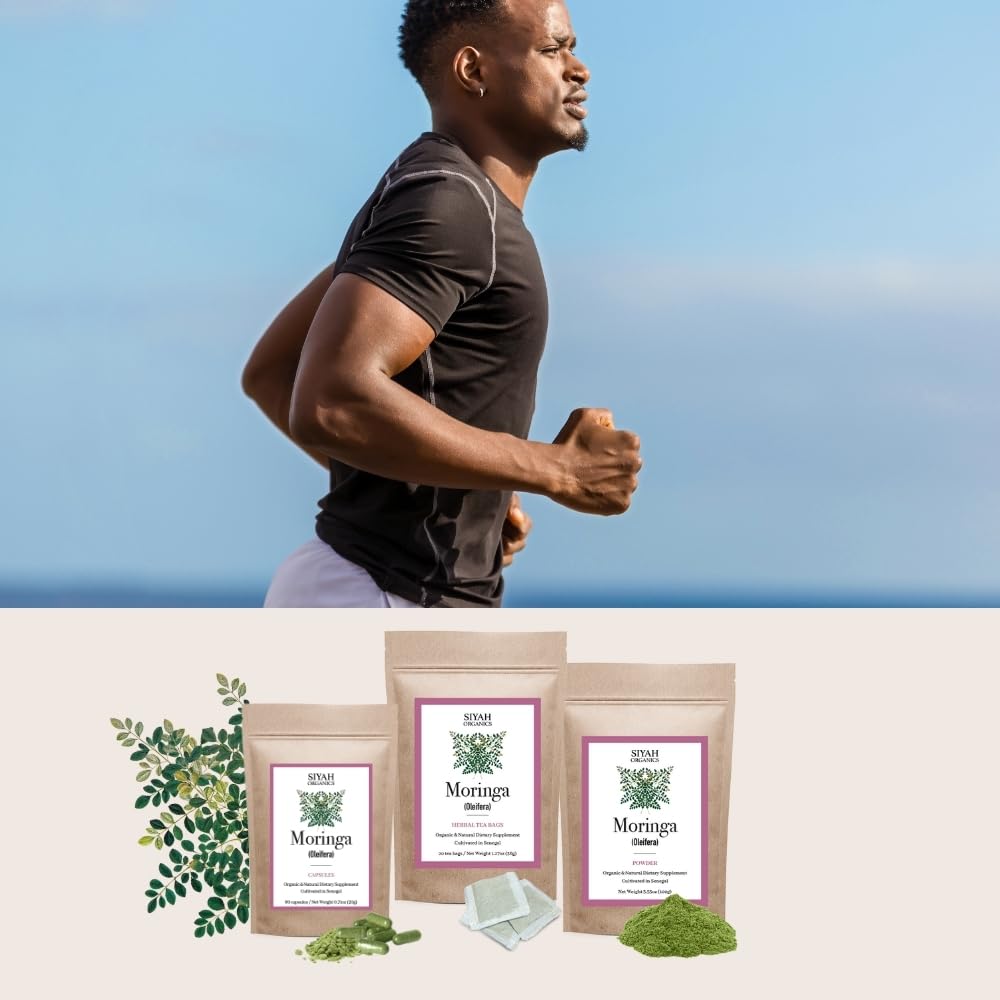 Selah Organics Natural Healing & Wellness Moringa Capsules Capsule 60 Count
