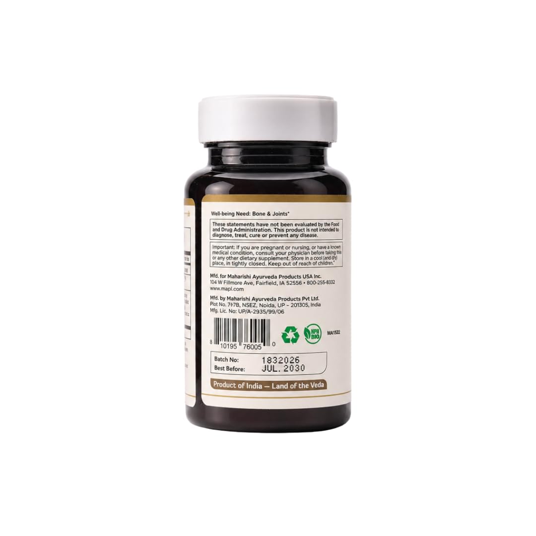 Maharishi Ayurveda Calcium Supplement Tablet 1 Count