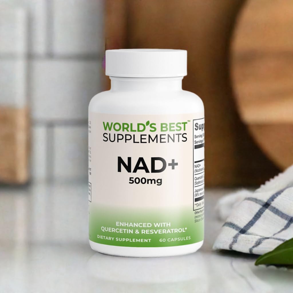 World's Best Supplements NAD+ Capsules 90 Count