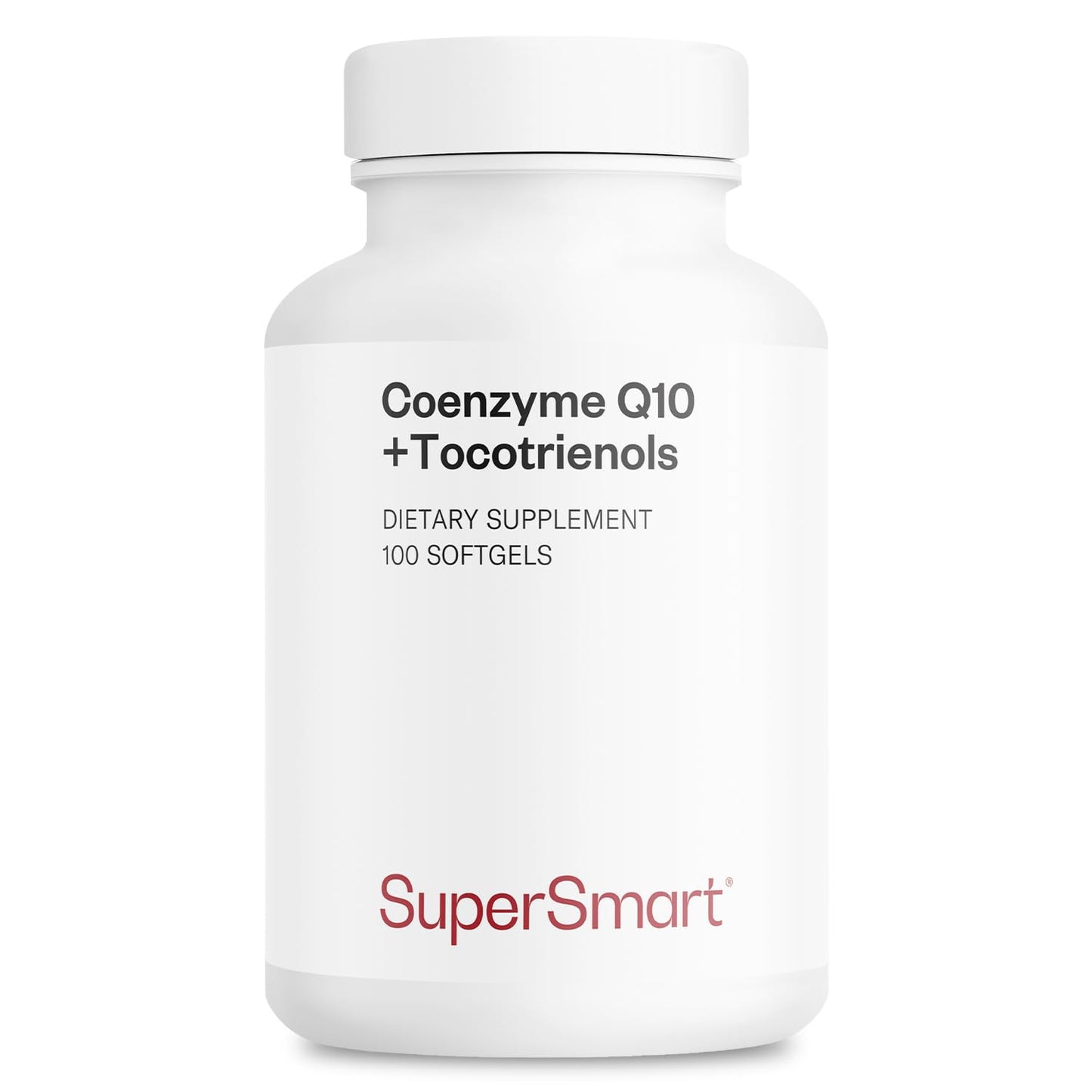 Supersmart Coenzyme Q10 + Tocotrienols 300mg per Day Softgels, 100 Count
