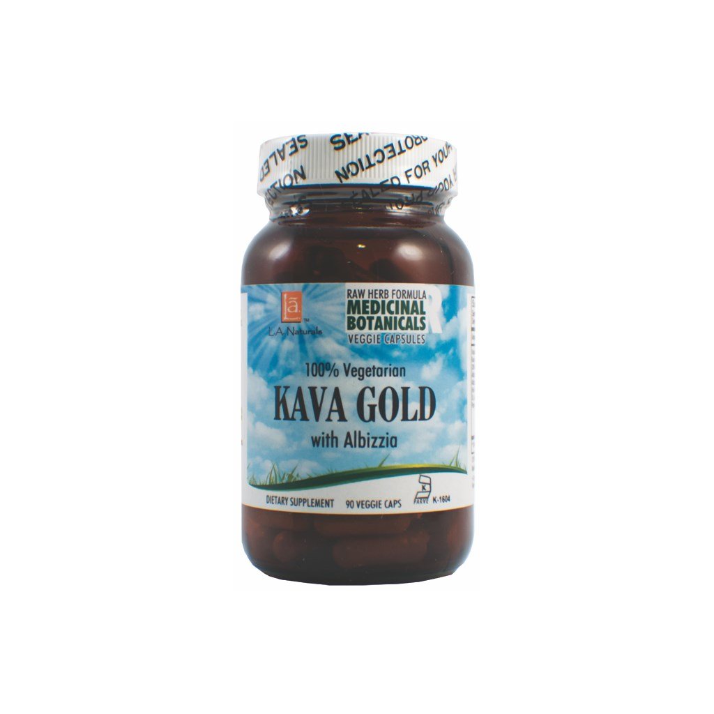 L A Naturals Kava Gold Raw Formula Capsule 0.02 Pound
