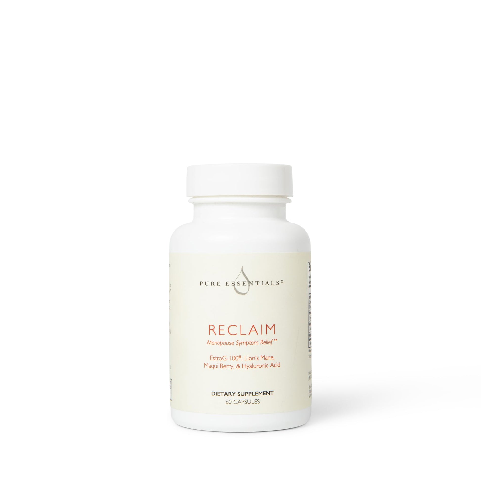 Pure Essentials Reclaim Women's Menopause Supplement 60 Capsules