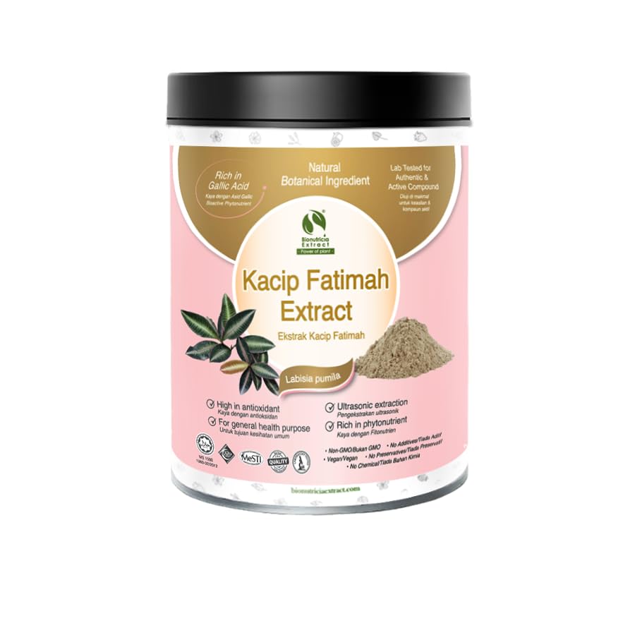BIONUTRICIA EXTRACT Kacip Fatimah (Labisia pumila) Extract Powder, 1.76 oz