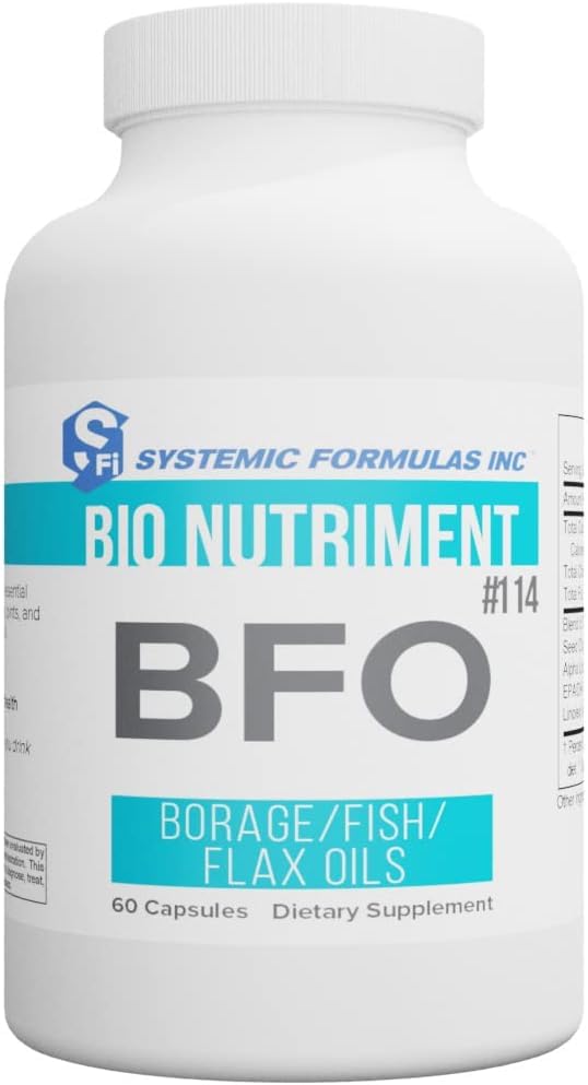 VitaBoost Systemic Formulas BFO - Borage/Flax/Fish Oil Capsule, 1 Count