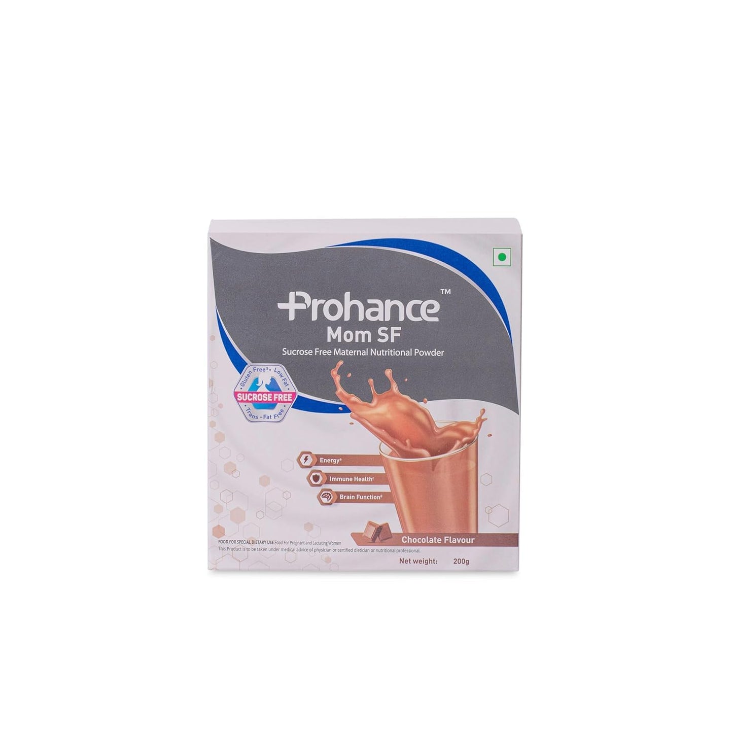 PGM DISTRIBUTORS Prohance Mom SF Chocolate Protein Powder, 26.6 oz