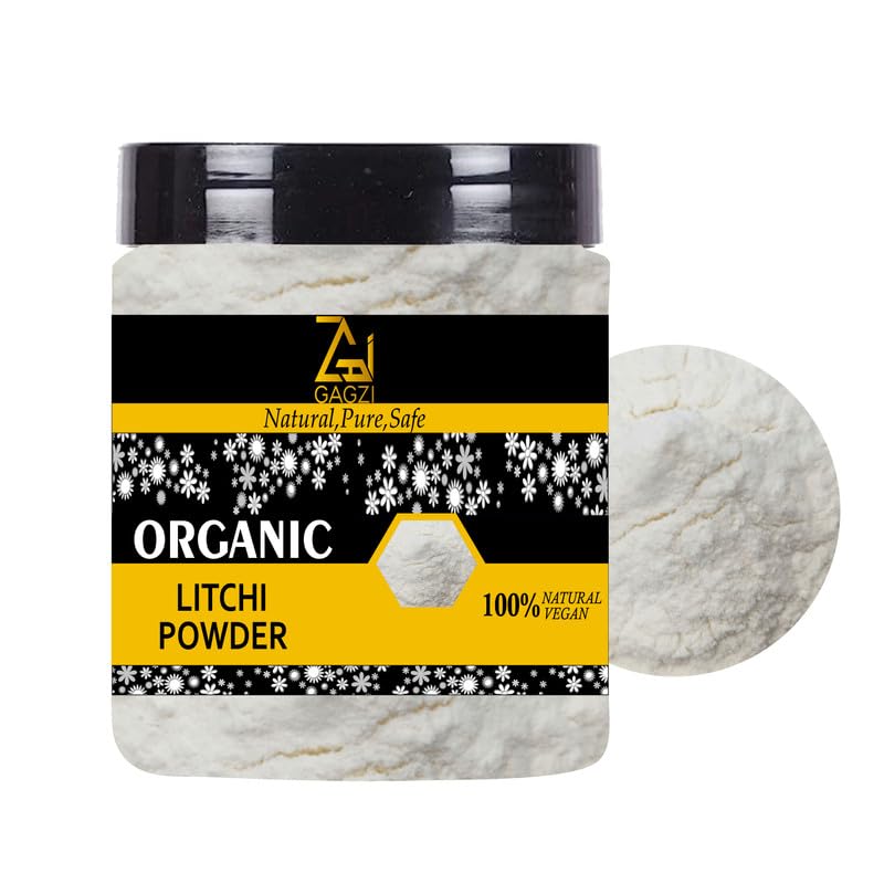 GAGZI Natural Litchi Powder, 8 Oz (226.80 g), 1 Pack
